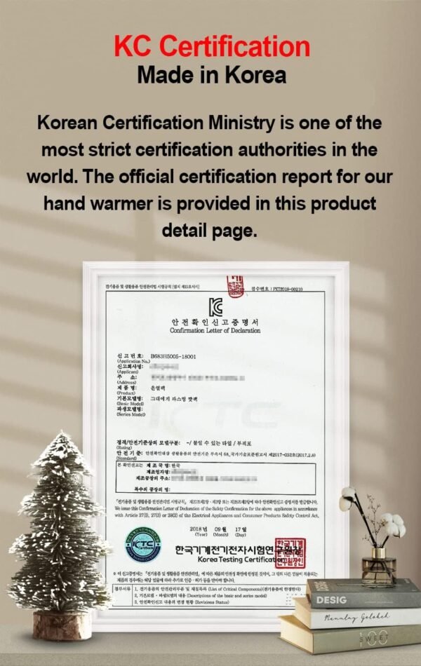 INLIFE, 30 Packs, Made in Korea Hand & Body Warmers Super Warm and Long Lasting Up to 14 Hours of Heat Odorless All Natural Air Activated 3.5oz - Image 7