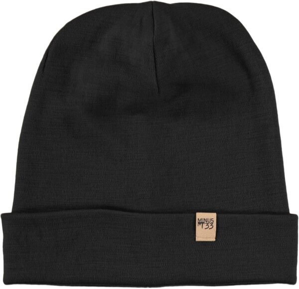 100% Merino Wool Ridge Cuff Beanie - Unisex Warm Winter Hat - Image 2