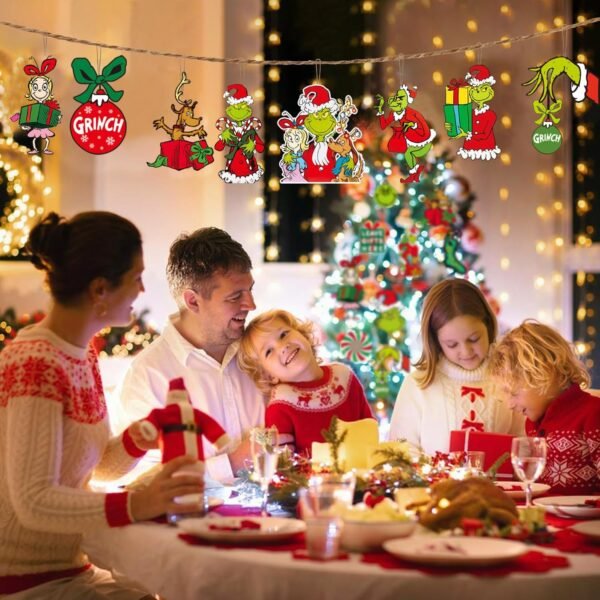 80 Pcs Christmas Tree Decorations Christmas Tree Ornaments, Christmas Tree Hanging Decorations, Christmas Ornament Decor,Christmas Tree Topper,Xmas Decorations for Tree Home Indoor - Image 5