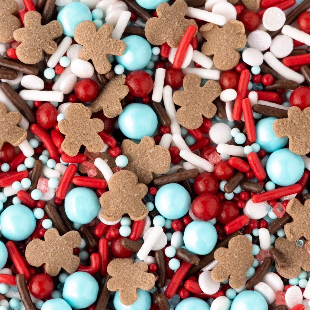 Sweets Indeed Sprinkles, Gingerbread Edible Sprinkle Mix, Perfect for Cake Decorations, Baking, Ice Cream, Cookies, Cupcake Topper 4 ounces - Image 5