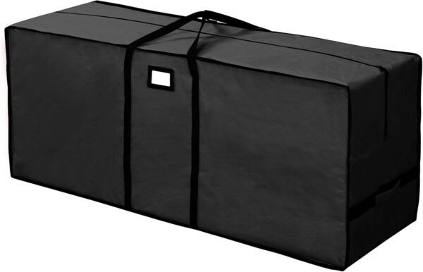 Tree Storage Bag, Waterproof Christmas Tree Storage, Fits Up to 7.5 ft Tall Artificial Disassembled Trees,Extra Large Heavy Duty Storage Container with Handles (Black, 47"x15"x20) - Image 7