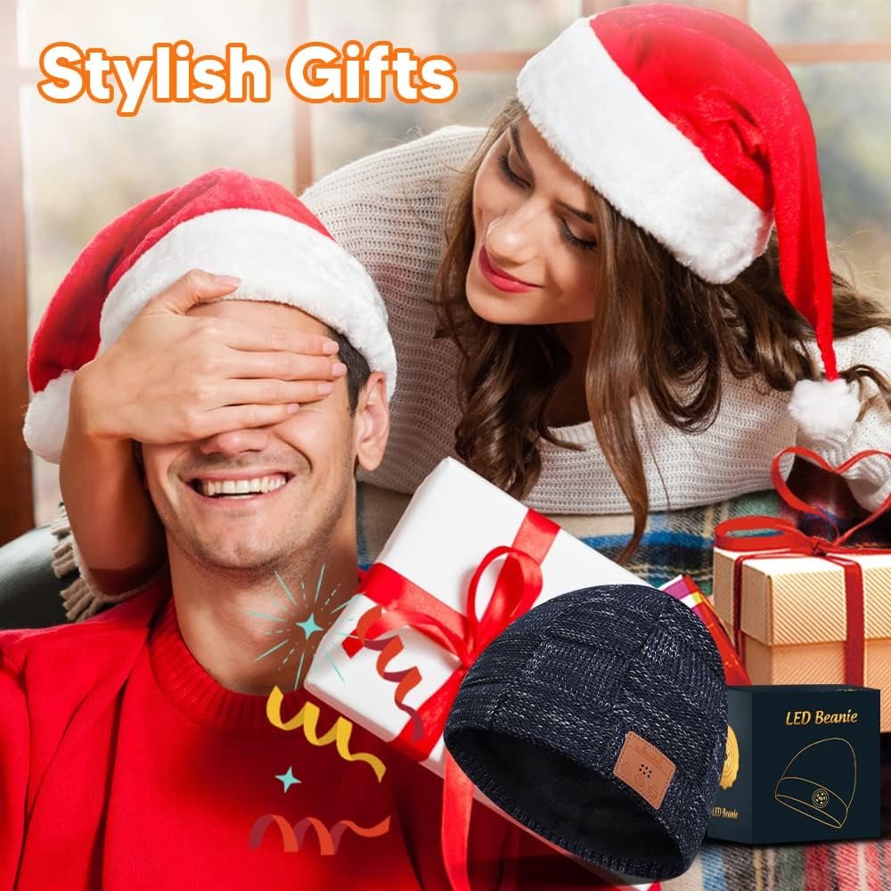 HIGHEVER Bluetooth Hat - Stocking Stuffers Gifts for Men Women - Image 8
