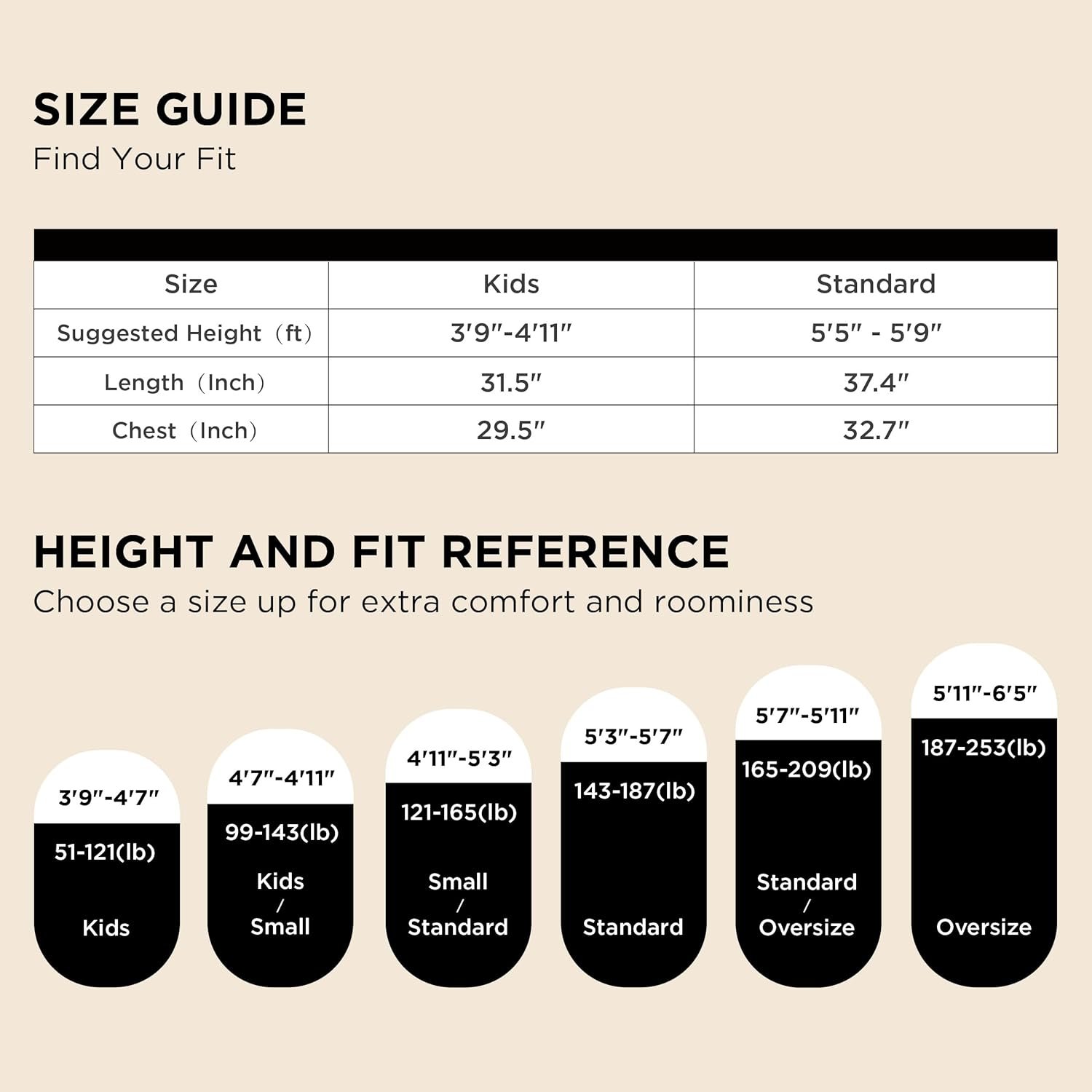 Bedsure Wearable Blanket Hoodie, Blanket Hoodies for Women Sherpa Hoodie as Gifts for Her Mom Girlfriend Kids, Hooded Blanket, Standard, Cat, Light Beige - Image 8