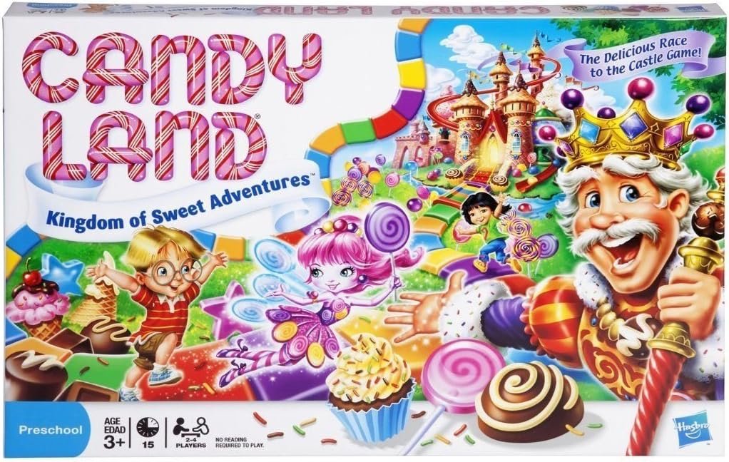 Hasbro Gaming Candy Land Kingdom Of Sweet Adventures Board Game For Kids, Christmas Gifts for Boys & Girls, 3+ (Amazon Exclusive) - Image 2