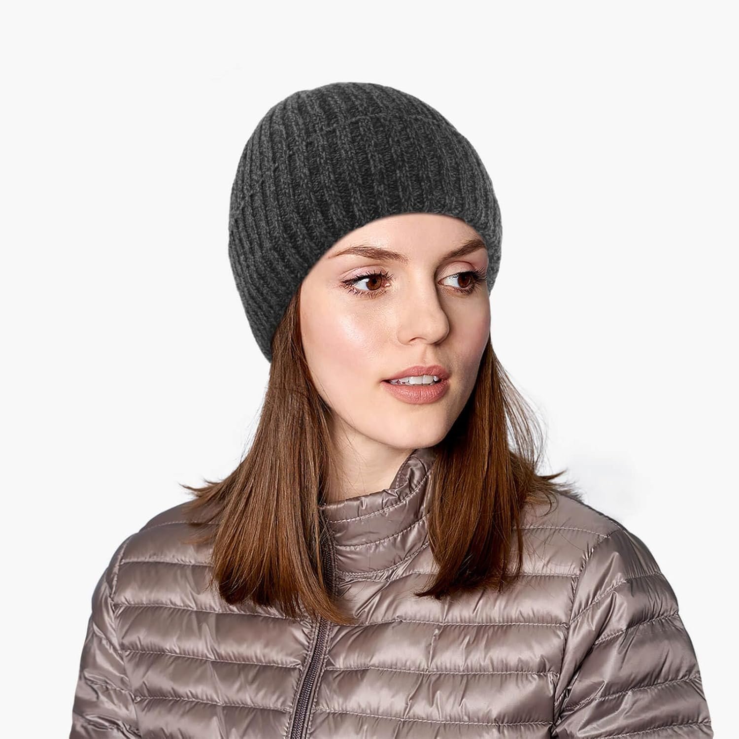 OZERO Knit Beanie Winter Hat, Thermal Thick Polar Fleece Snow Skull Cap for Men and Women - Image 10