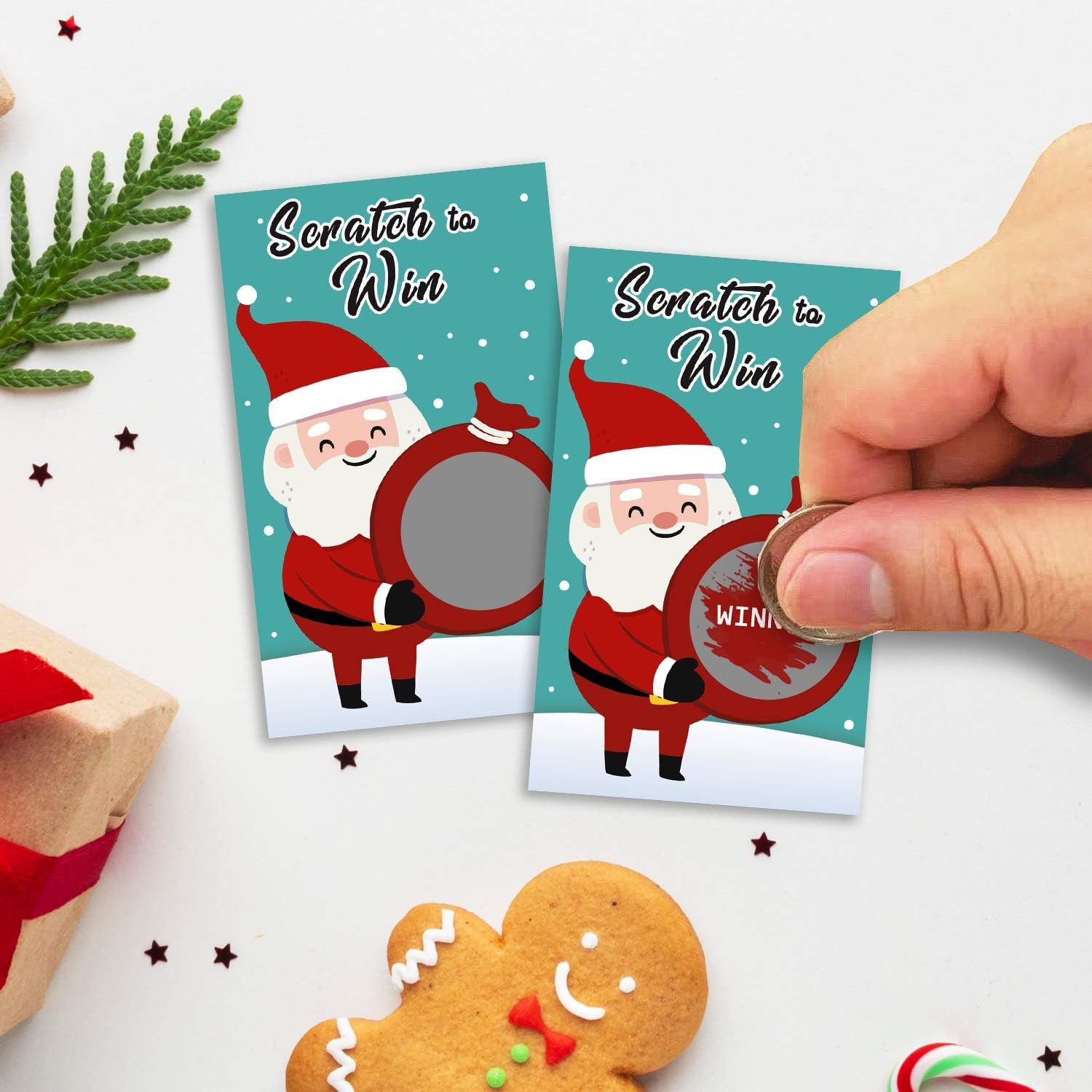 Christmas Scratch Off Cards, Christmas Party Scratch Off Game, Christmas Games For Party, Christmas Game Scratch Cards 40 Pcs, Christmas Party Games For Family, Xmas Scratch Off Cards Party Games - Image 5