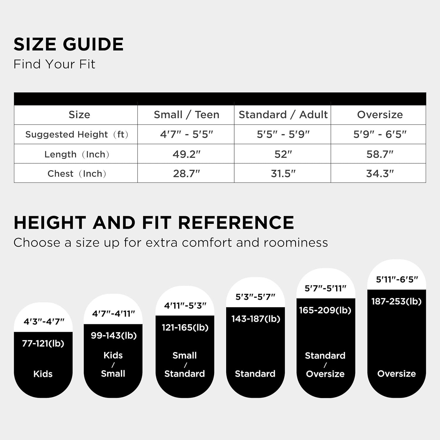 Bedsure Wearable Blanket Hoodie Women - Long Sherpa Hooded Blanket for Adult Warm Cozy Blanket Sweatshirt Gifts for Women Men, Standard, Grey - Image 7