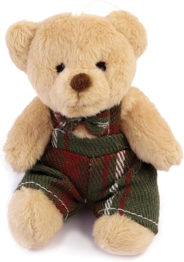 Olde English Crackers Christmas Teddy Bear Party Favors - Set of six Decorative Favors filled with Cuddly Teddy Bears dressed in Holiday Season Attire - Image 6
