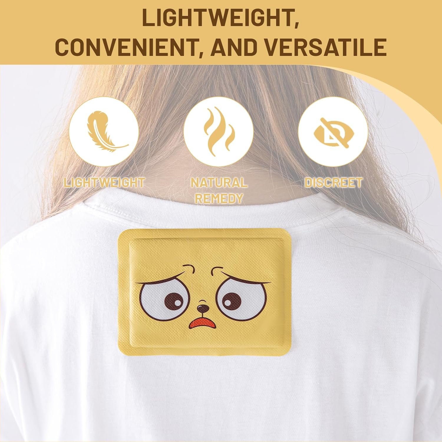 Body Warmers with Adhesive-Cute Emoji Face WarmersAir Activated-Odorless Hot Body Warmers-Up to 12 Hours of Heat-10 Individual Warmers - Image 5