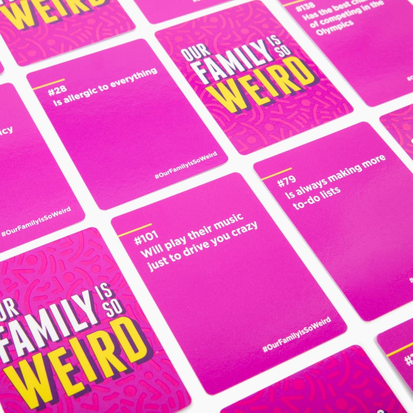 DSS Games Our Family is So Weird - A Family Party Game to Decide Who's Most Likely... - Image 4