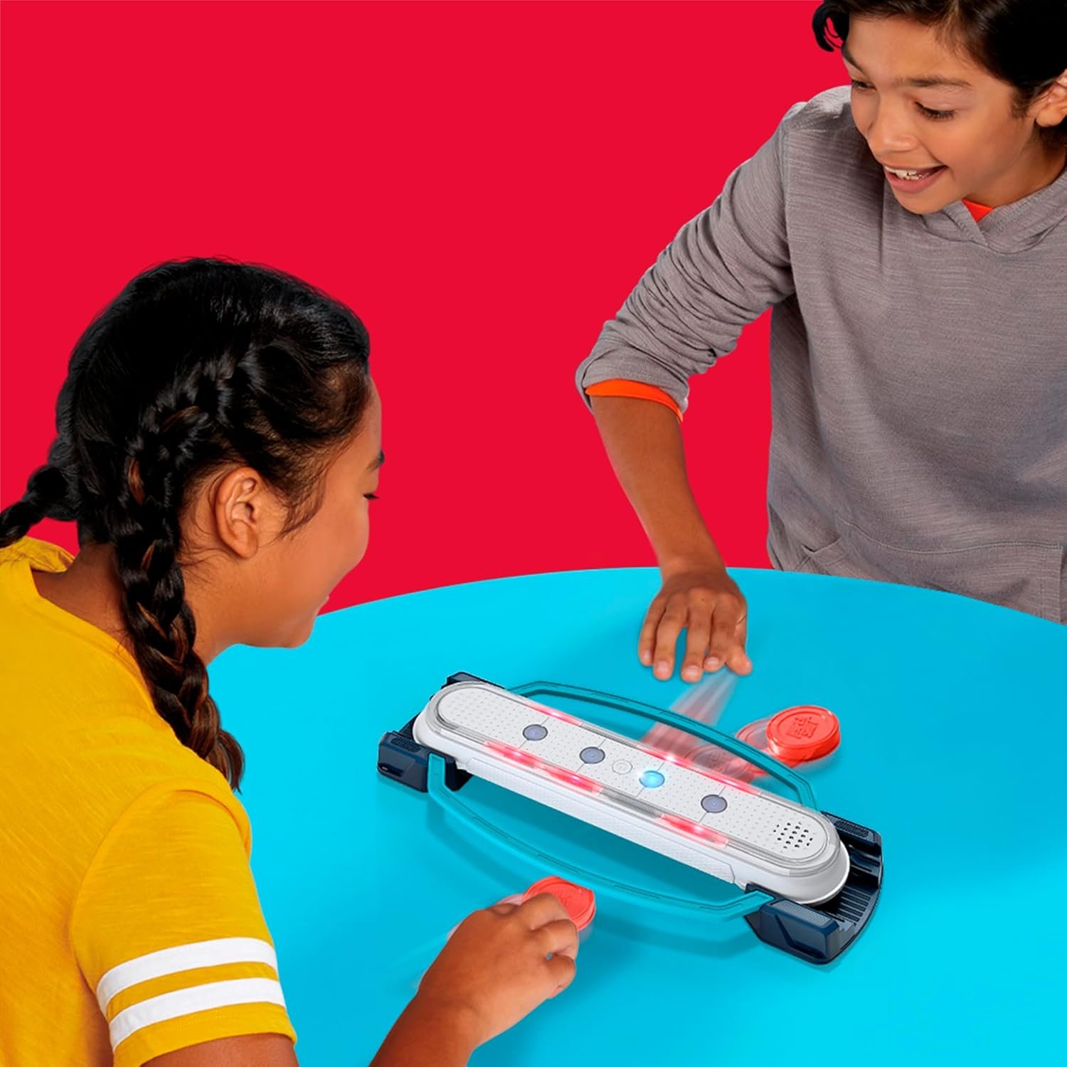 Hypershot Electronic Tabletop Hockey Game | 5 Games in 1 | Music, Lights, and Sounds | Ages 8 and Up | for 1 to 2 Players | Kids Board Games - Image 4