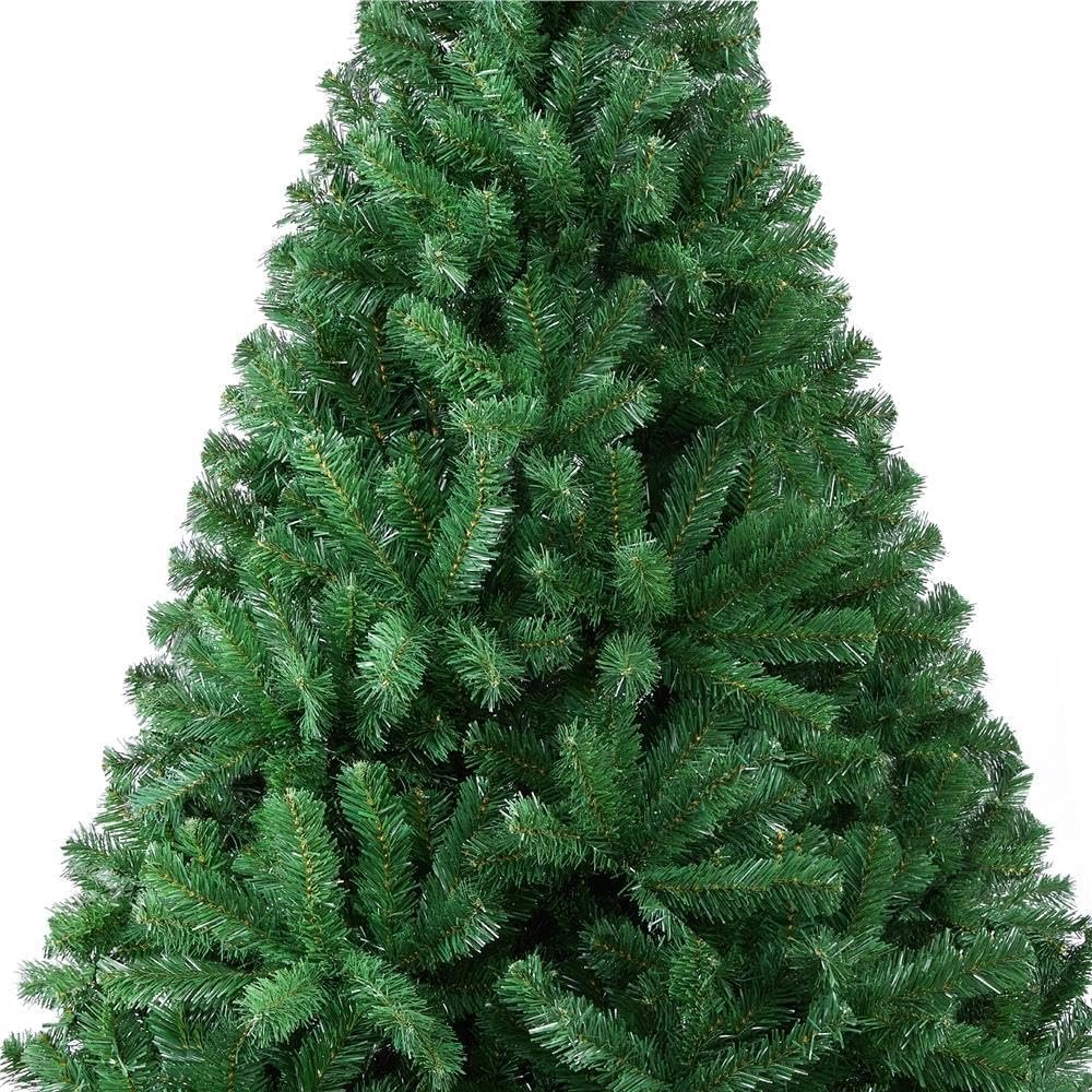 Yaheetech 7.5ft Artificial Full Spruce Christmas Tree, Artificial Xmas Tree with 1011 PVC Branch Tips and Foldable Metal Stand for Home, Party, Office Decoration, Holiday Décor Indoor & Outdoor, Green - Image 7