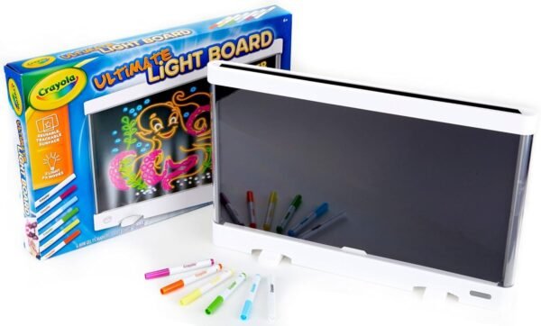 Crayola Ultimate Light Board - White, Kids Drawing Tablet, LED Drawing Board for Kids, Holiday Gift for Boys & Girls, Toys for Kids, 6+ - Image 2