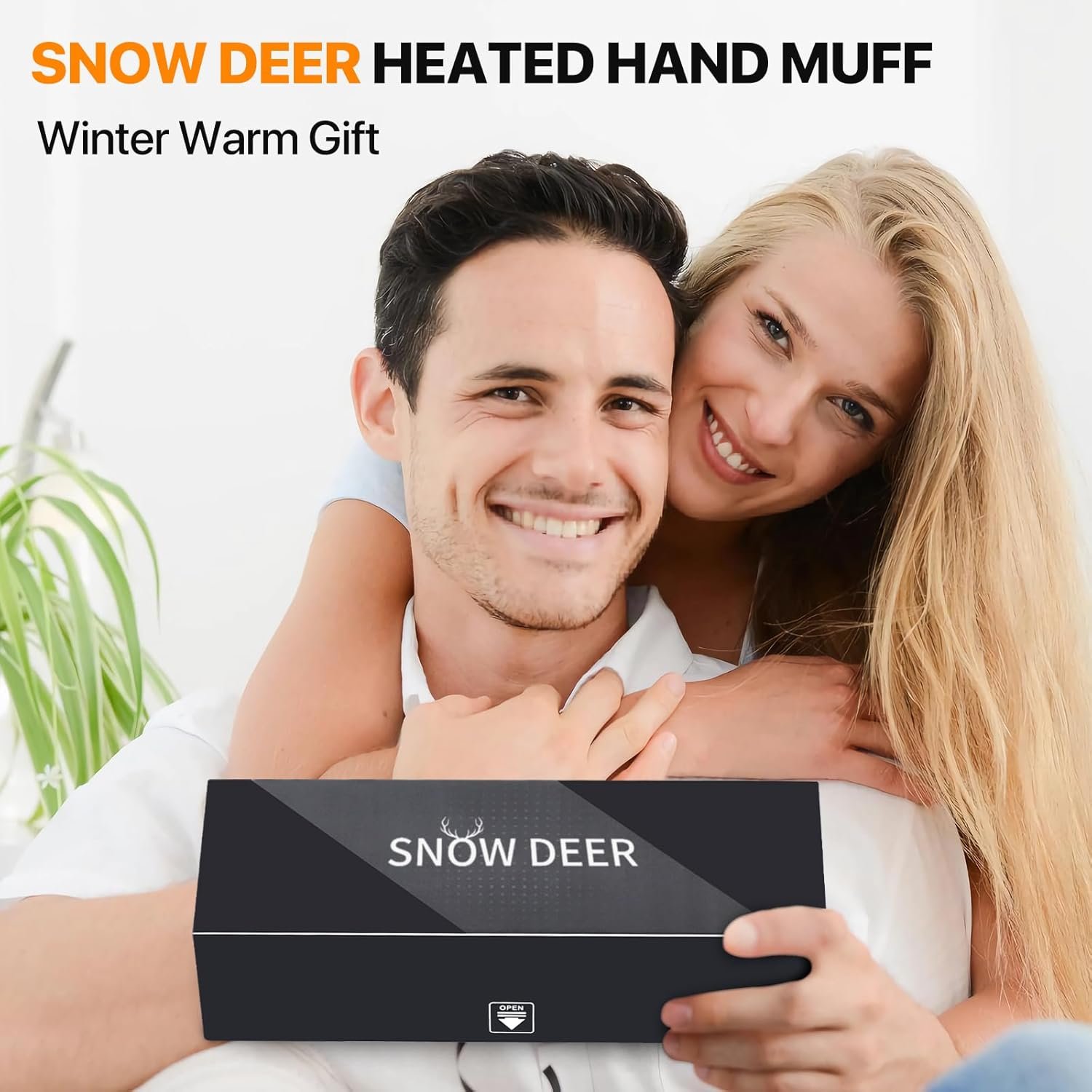 SNOW DEER Heated Hand Muff with 7.4V Rechargeable Battery, Electric Hand Warmer Pouch for Hunting Golf Camping Winter Outdoor - Image 9