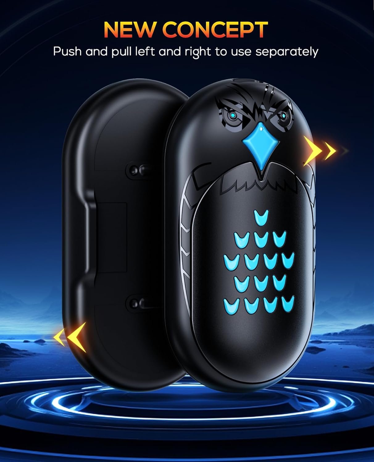 Hand Warmers Rechargeable, 2 Pack 6000mAh Electric Portable Heater, 20 Hrs Long Heating Hot Pockets Hand Warmer, Hunting Gear, Gifts for Women, Men, Raynauds, Camping, Golf, Outdoors - Image 8