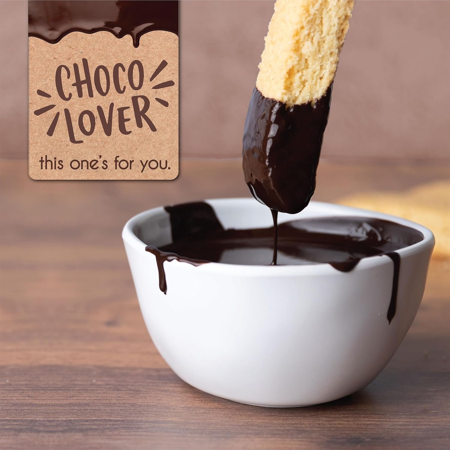 Chocolate Biscotti Gift Basket, 24 Gourmet Chocolate Cookies Thanksgiving Gifts for Food Delivery Ideas for Adults Family & Kids - Image 5