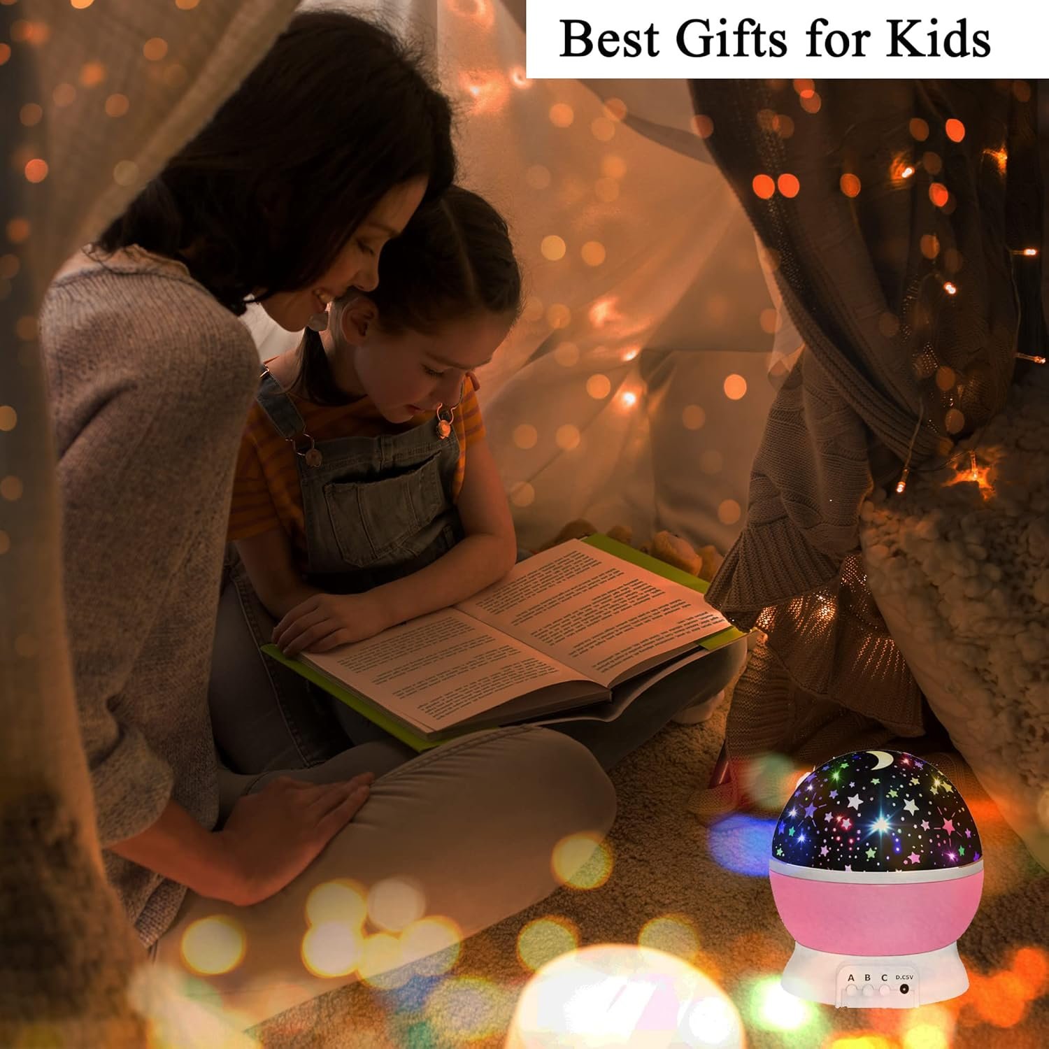 Toys for 1-10 Year Old Girls,Star Projector for Kids 2-9 Year Old Girl Gifts Toys for 3-8 Year Old Girls Christmas Gifts for 4-7 Year Old Boys Sensory Toy Birthday Gifts Stocking Stuffers for Kids - Image 6