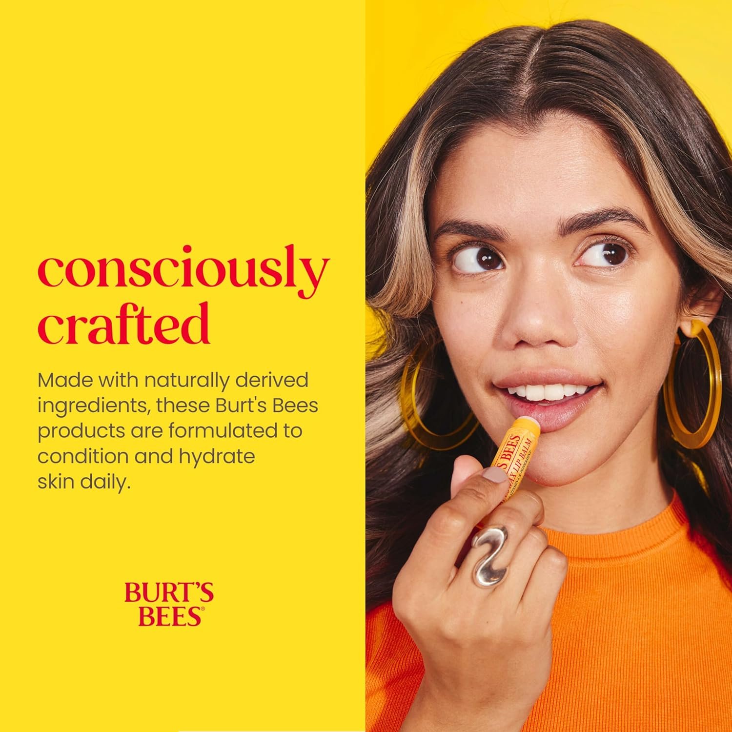 Burt's Bees Christmas Gifts, 5 Stocking Stuffers Products, Everyday Essentials Set - Original Beeswax Lip Balm, Deep Cleansing Cream, Hand Salve, Body Lotion & Coconut Foot Cream, Travel Size - Image 6