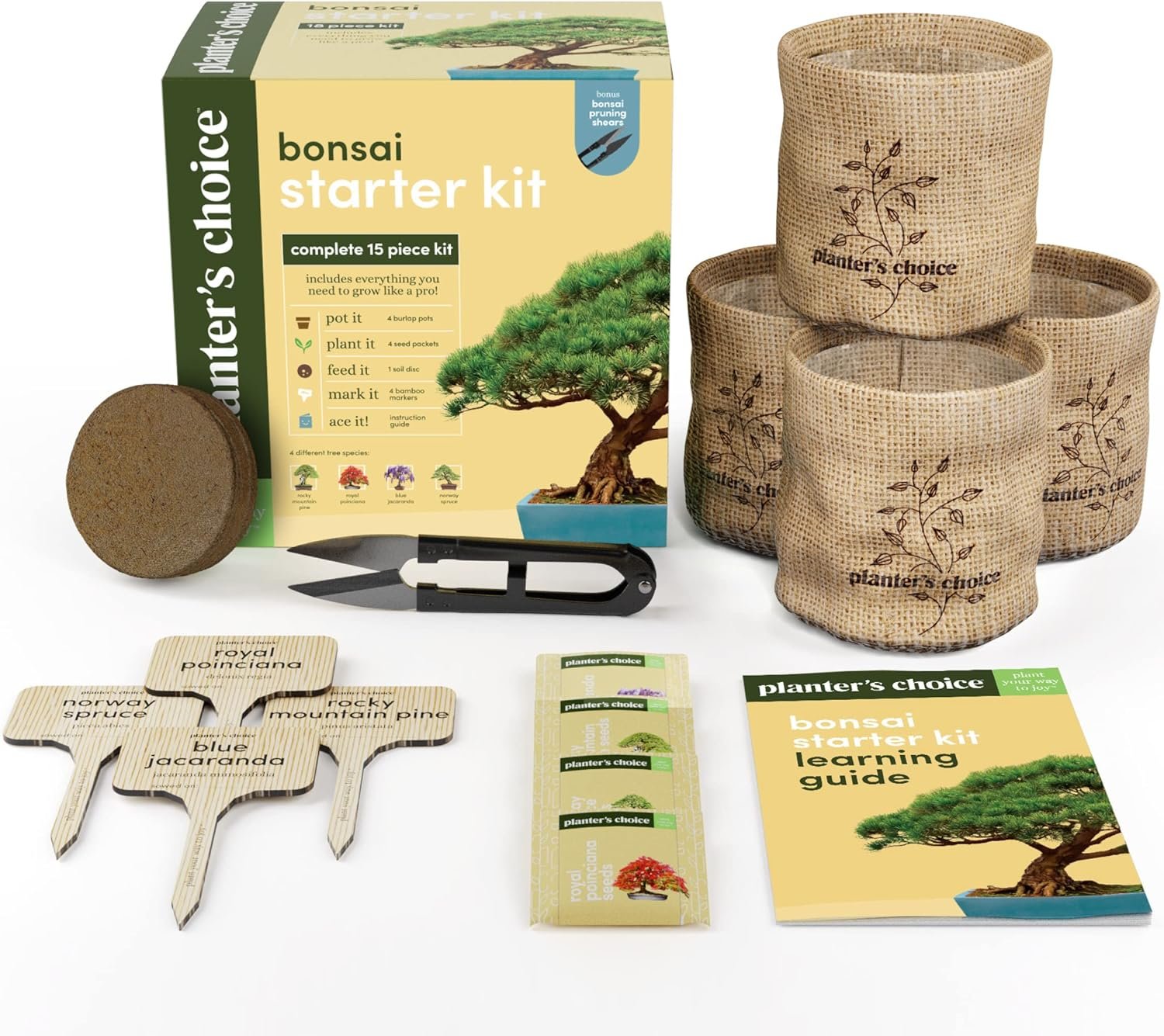 Bonsai Starter Kit - Gardening Gift for Women & Men - Bonsai Tree Growing Garden Crafts Hobby Kits for Adults, Unique DIY Hobbies for Plant Lovers - Unusual Christmas Gifts Ideas - or Gardener Mother - Image 9