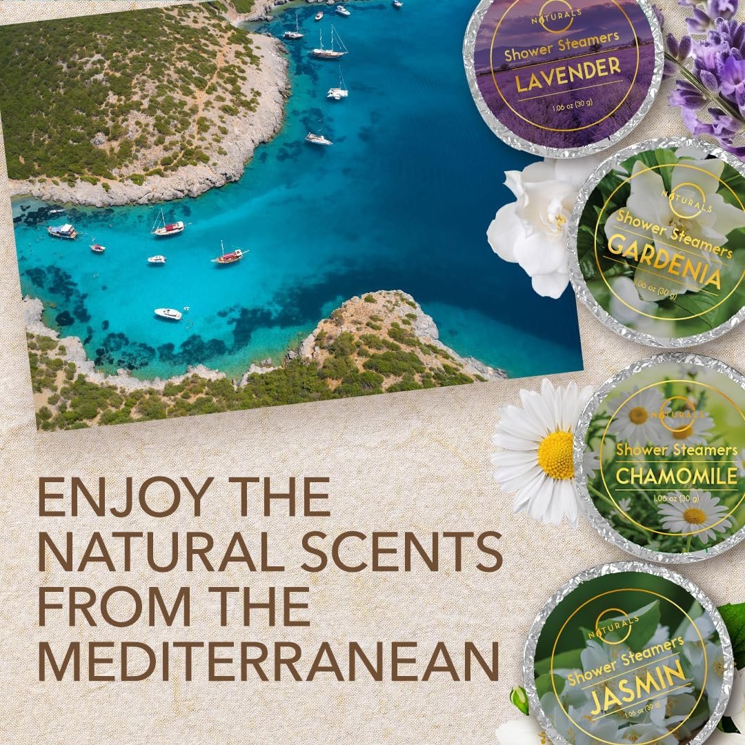 8-Pcs Shower Steamers Aromatherapy - Birthday Gifts for Women - Shower Bombs Aromatherapy, Eucalyptus Shower Steamer Relaxation Spa Gifts Shower Bomb - Self Care Unique Gifts for Women and Men - Image 9