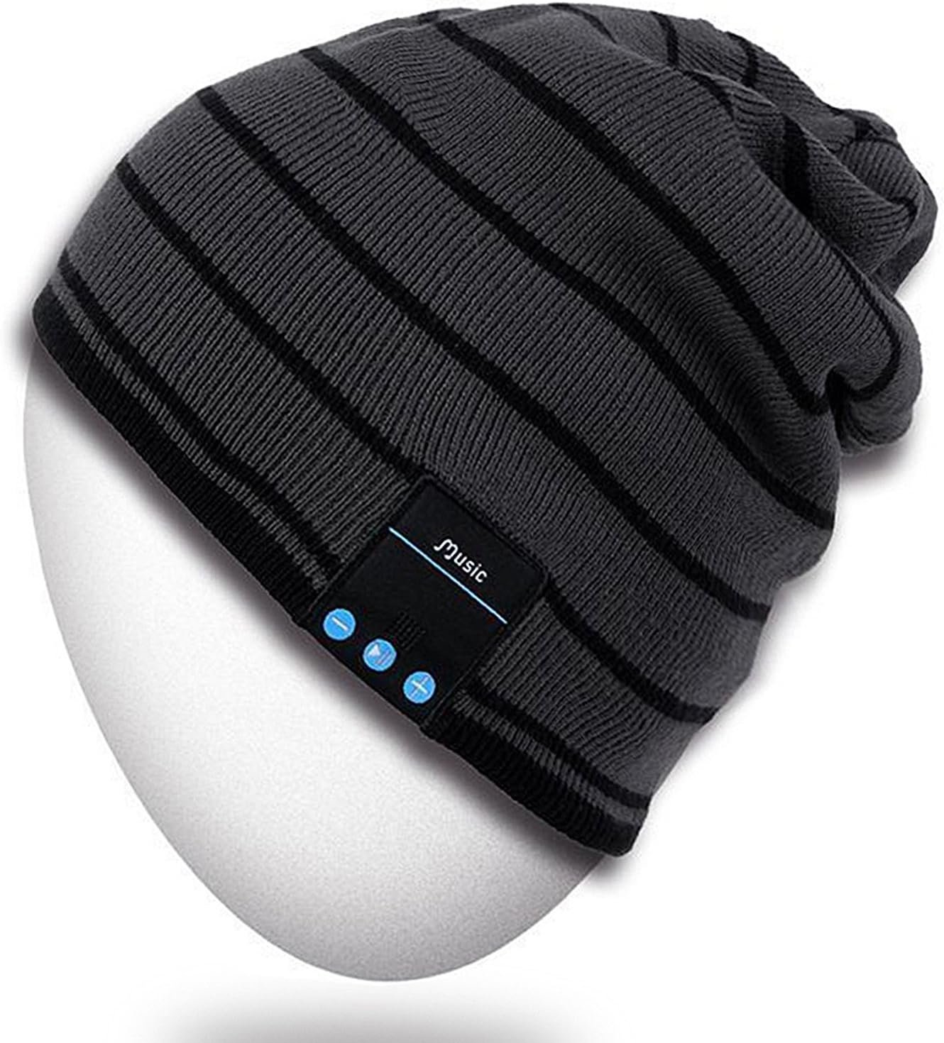 Rotibox Bluetooth Beanie Hat Wireless Headphone for Outdoor Sports Xmas Gifts - Image 2