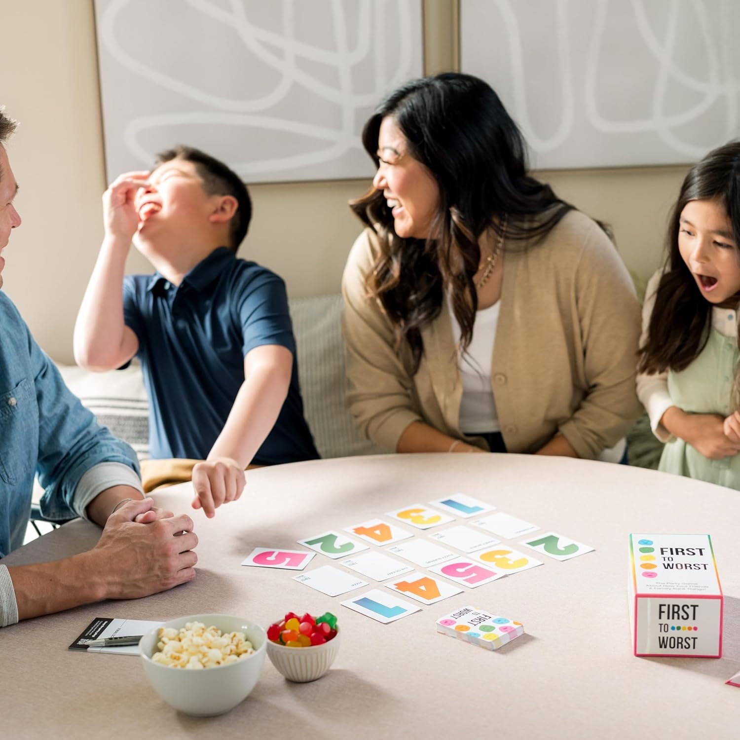 Party Game - How do You and Your Friends and Family Rank Things? - for Kids, Adults, Families, Fun Parties and Board Games Night with Your Group. The Card Game of Polarizing Priorities - Image 5