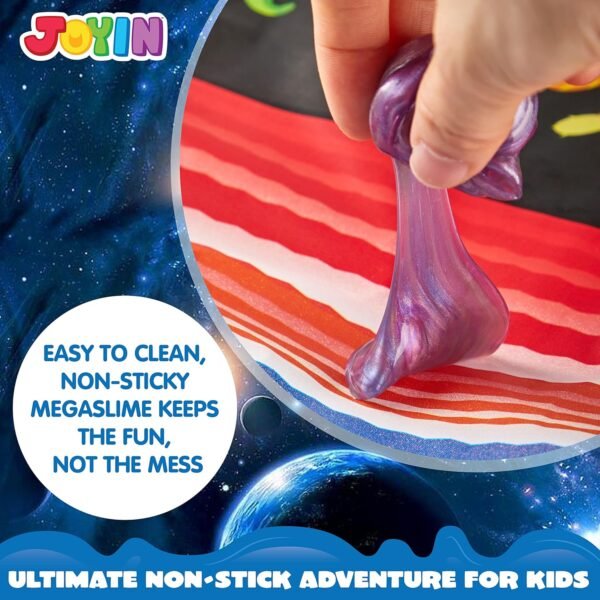 JOYIN Slime Ball Party Favors - 24 Pack Stretchy, Non-Sticky, Mess-Free Slime for Stress Relief - Safe for Girls and Boys - Classroom Rewards and Christmas Party Supplies - Image 4