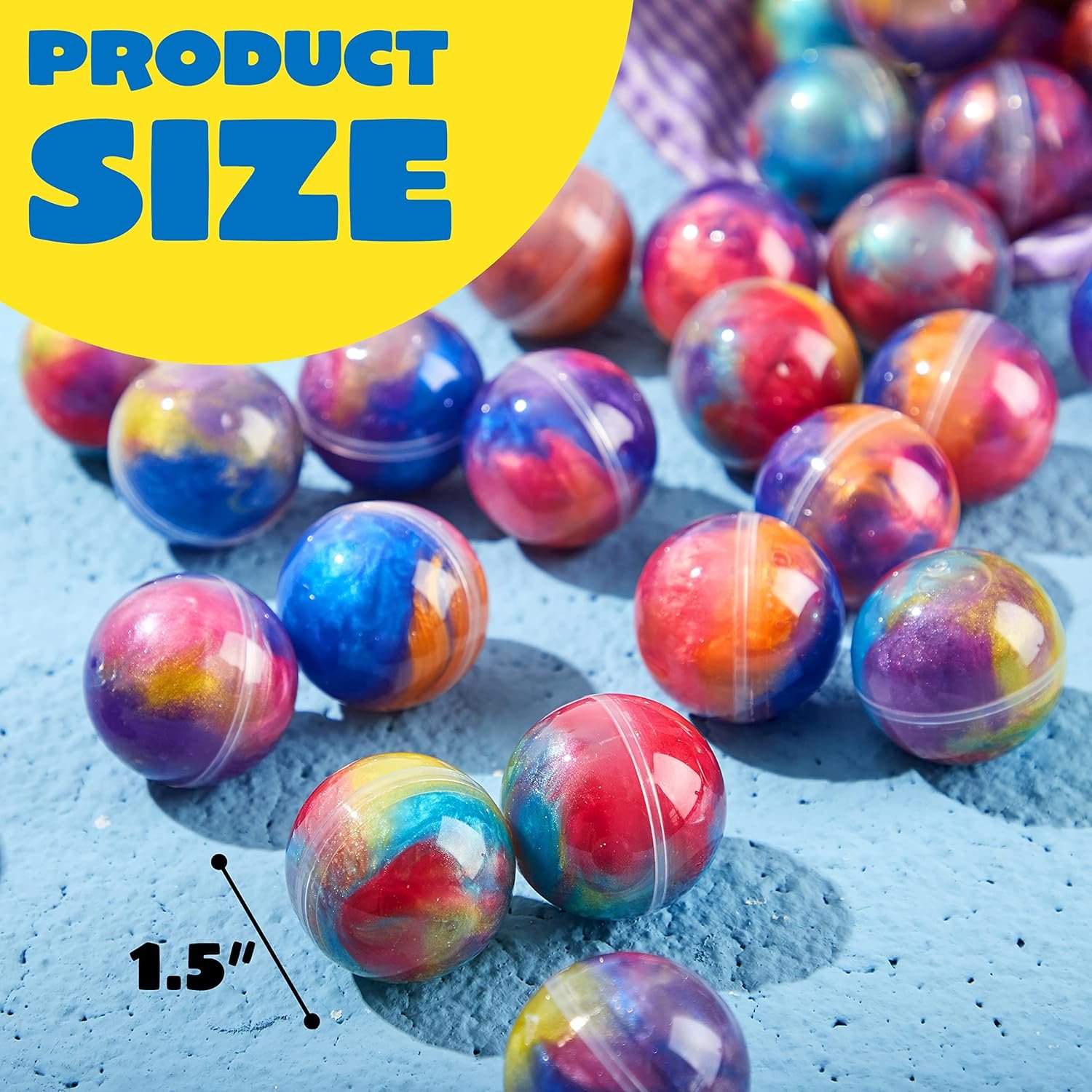 JOYIN Slime Ball Party Favors - 24 Pack Stretchy, Non-Sticky, Mess-Free Slime for Stress Relief - Safe for Girls and Boys - Classroom Rewards and Christmas Party Supplies - Image 8