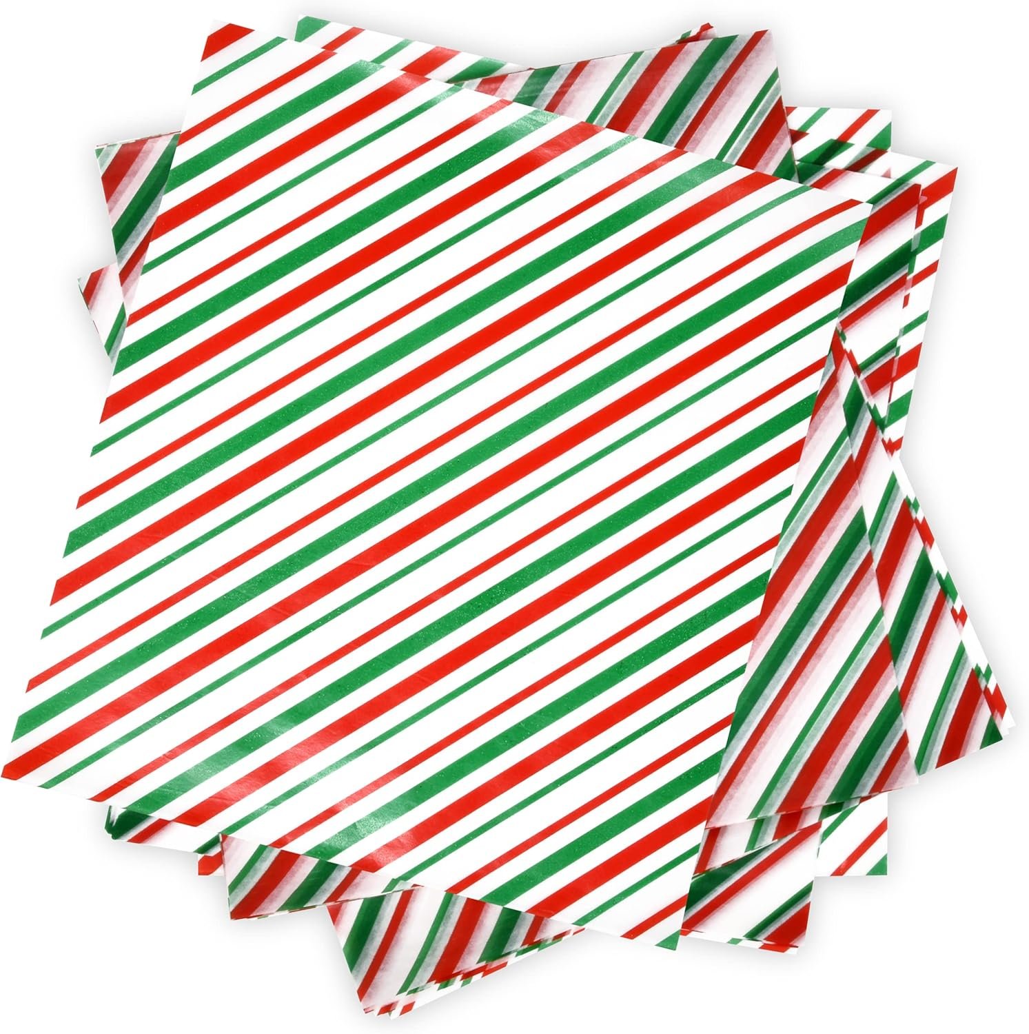 Gift Boutique 120 Sheets Christmas Wax Paper Parchment Paper Cookie Food Liners Colored Candy Wax Baking Grease Proof Holiday Wrapping Papers for Gifts - Image 2