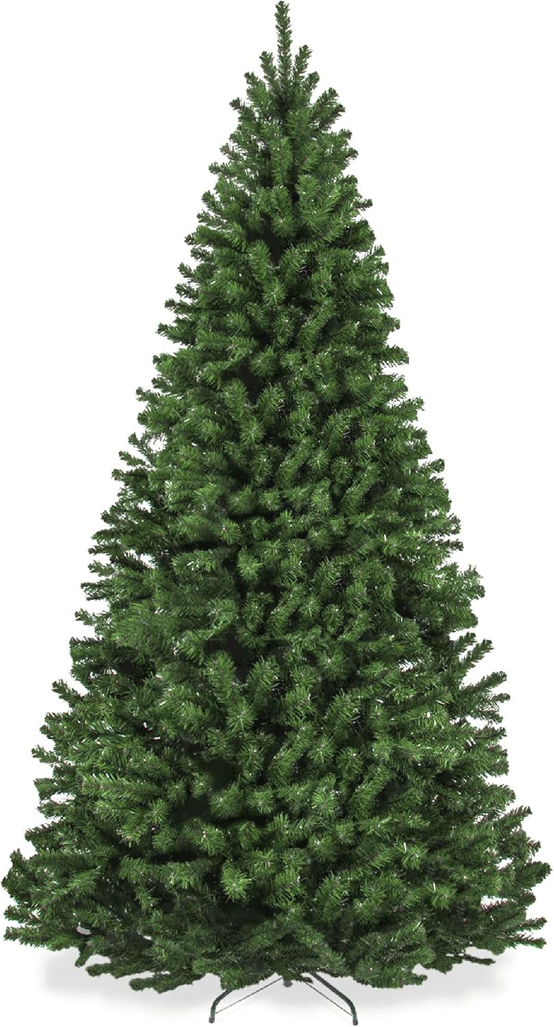 Best Choice Products Artificial Christmas Tree, 6ft Premium Unlit Realistic Spruce Holiday Décor w/Dense Branches, Easy Assembly, Metal Base - Image 2