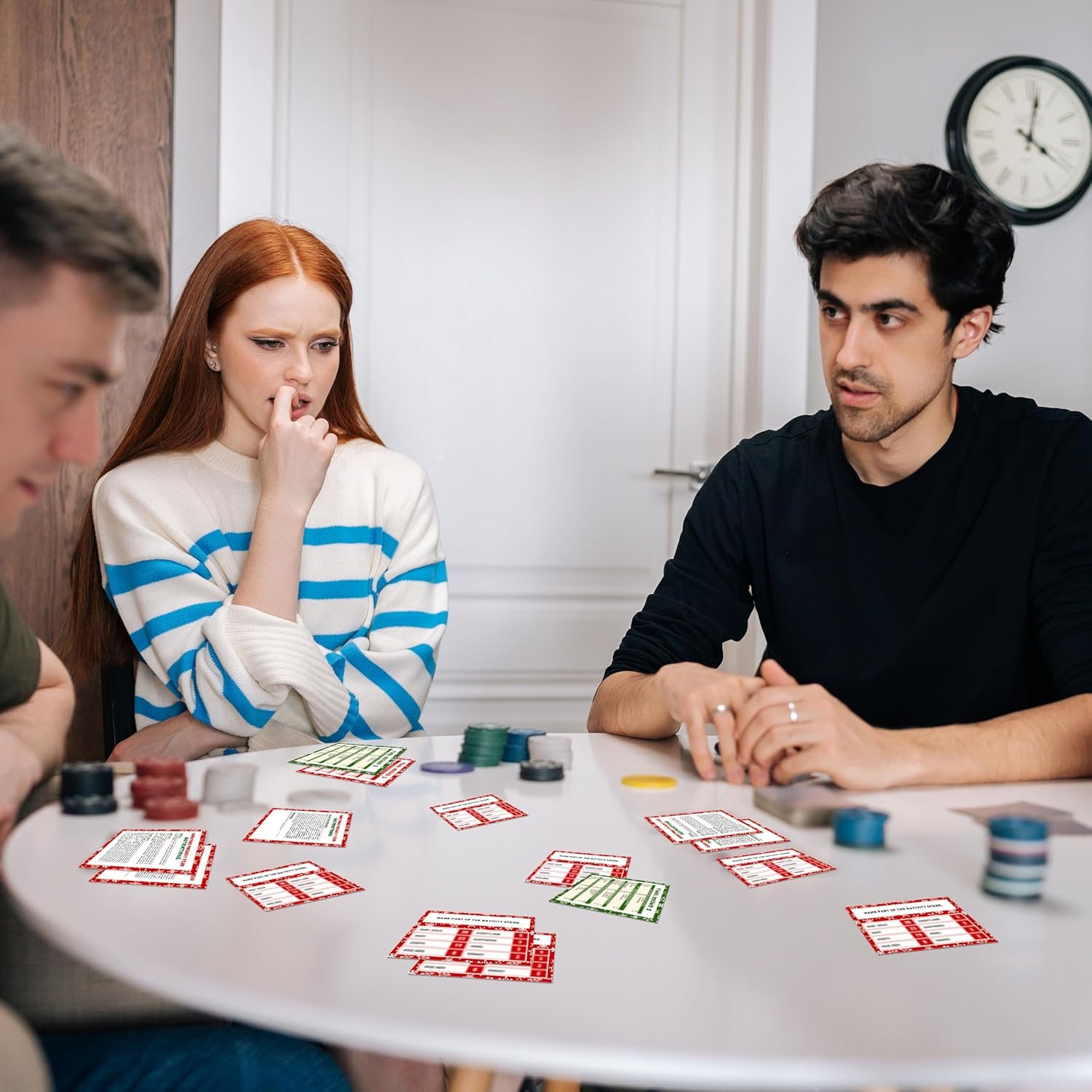 OICPYD Christmas Games for Families, Christmas Friendly Feud Game, Holiday Games for Adults Large Group Party, Christmas Party Games, Christmas Trivia Card Games - a002 - Image 4