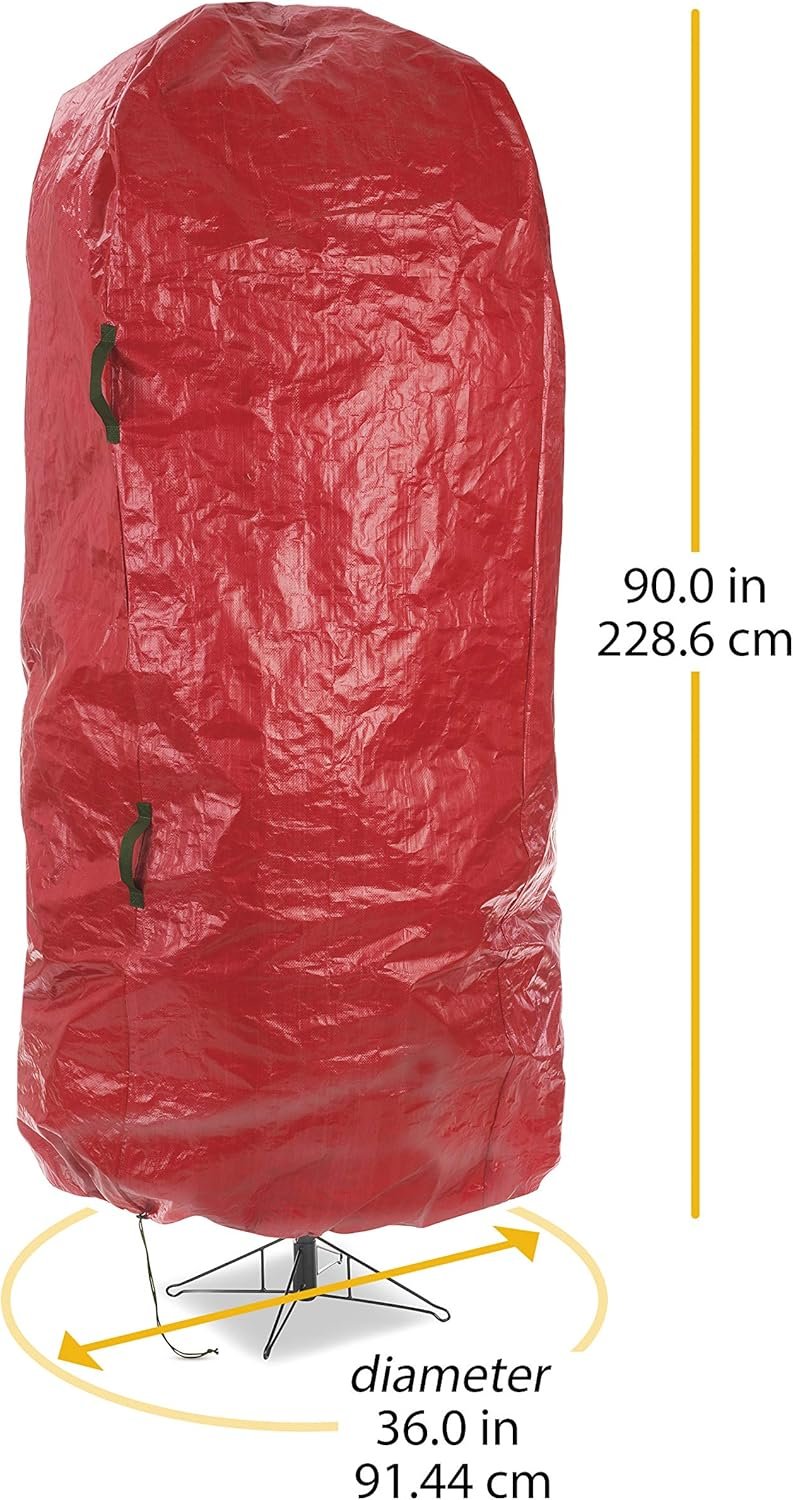 Whitmor Christmas Tree Bags Red - Image 4