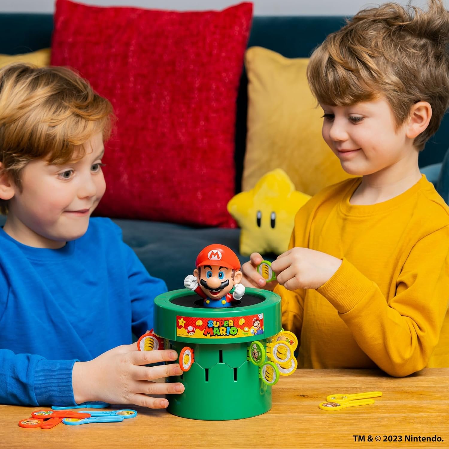 TOMY Pop Up Super Mario Kids Game - Super Mario Toys and Family Games for Game Night for Kids - Christmas Games and Ideas Board Games for Kids Ages 4 and Up - Image 6