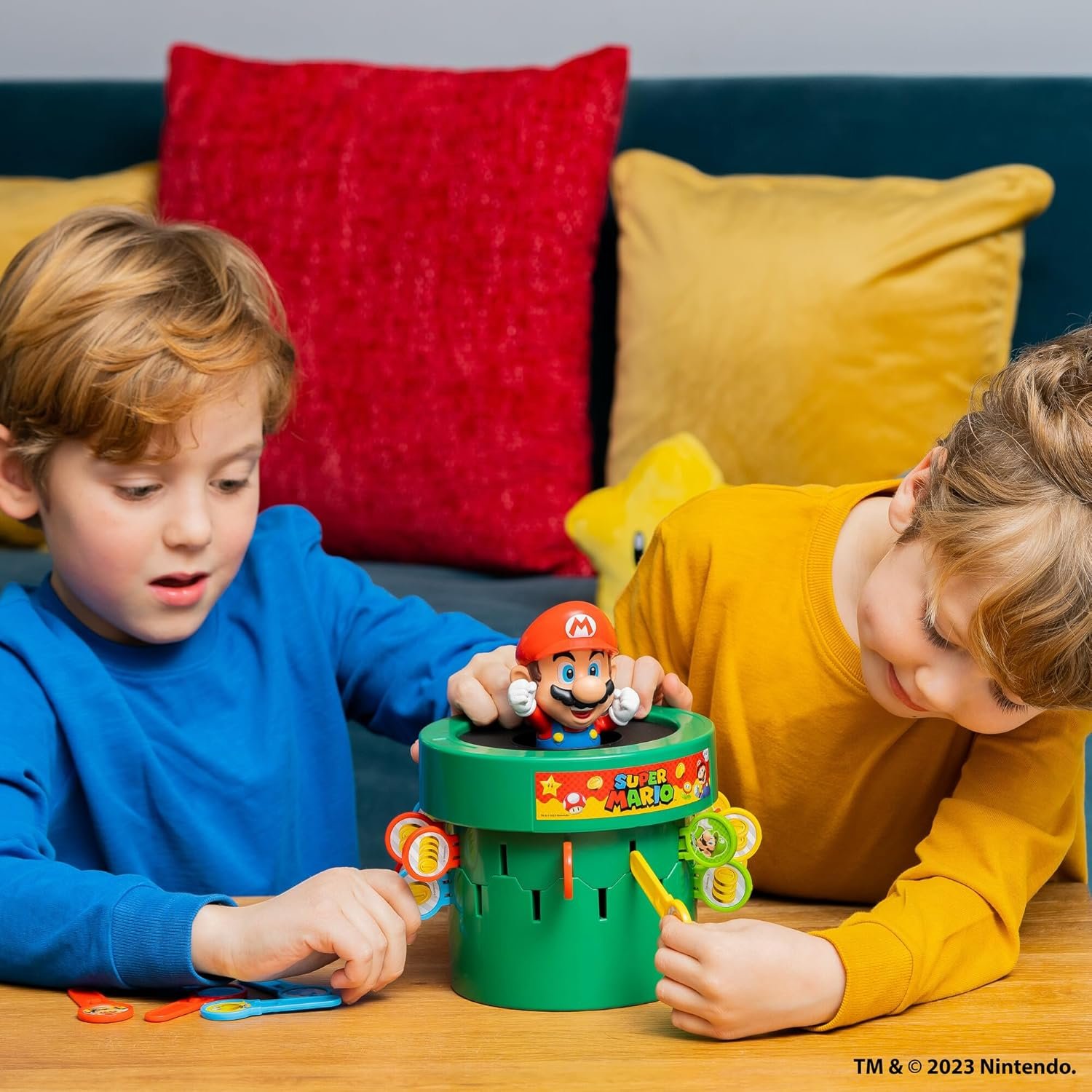 TOMY Pop Up Super Mario Kids Game - Super Mario Toys and Family Games for Game Night for Kids - Christmas Games and Ideas Board Games for Kids Ages 4 and Up - Image 4