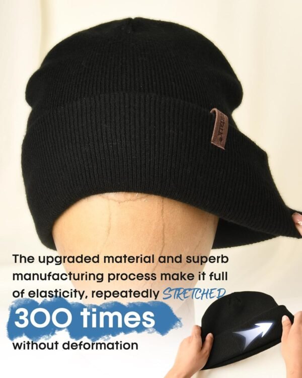 FURTALK Beanie for Men Women Cuffed Thick Knitted Unisex Winter Hat Beanies Skull Cap - Image 4