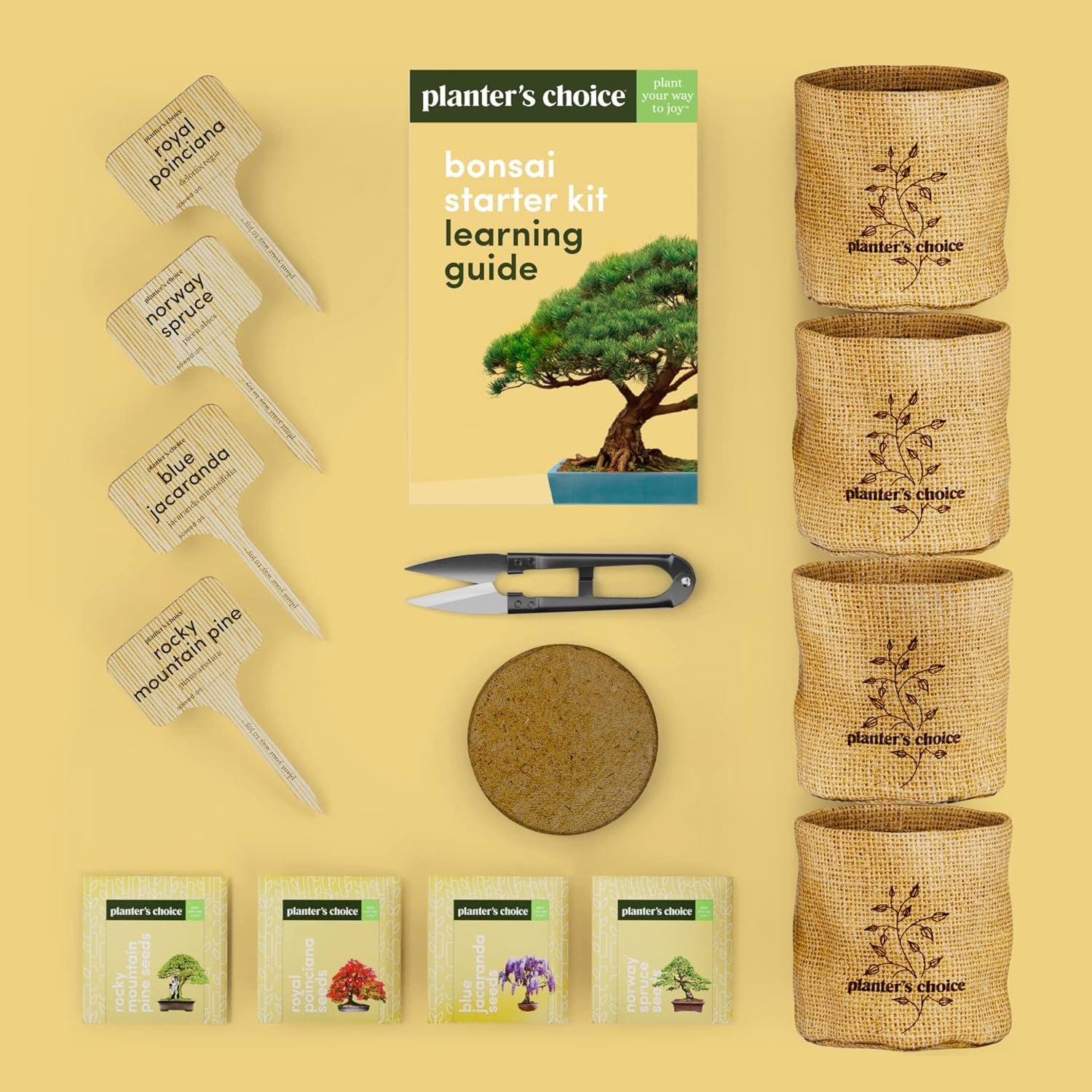 Bonsai Starter Kit - Gardening Gift for Women & Men - Bonsai Tree Growing Garden Crafts Hobby Kits for Adults, Unique DIY Hobbies for Plant Lovers - Unusual Christmas Gifts Ideas - or Gardener Mother - Image 5