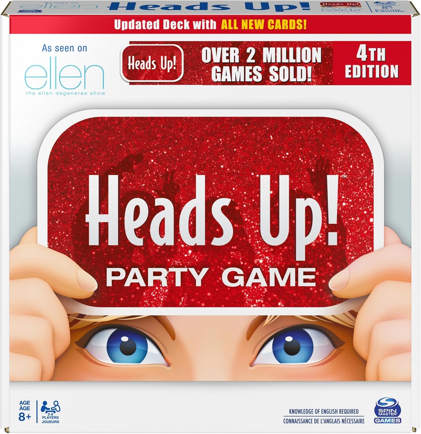 Spin Master Games, Head’s Up! Party Game 4th Edition, Viral Word Guessing Board Game, Family Game Night, Christmas Gifts for Kids, for Ages 8+ - Image 2