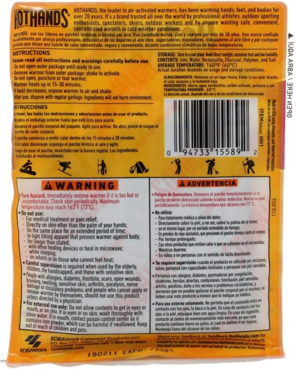 HotHands Hand Warmers (20 Count) - Image 3