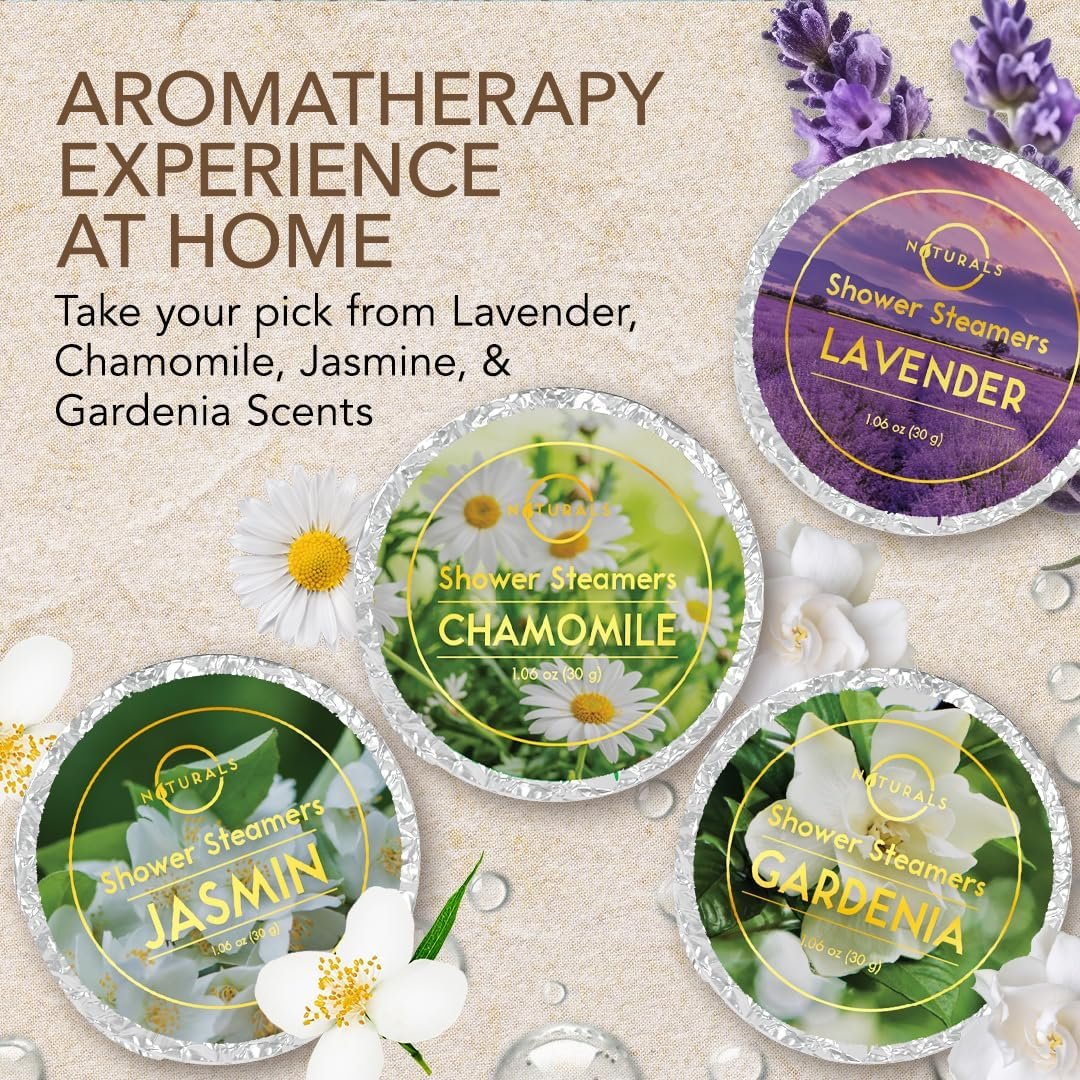 8-Pcs Shower Steamers Aromatherapy - Birthday Gifts for Women - Shower Bombs Aromatherapy, Eucalyptus Shower Steamer Relaxation Spa Gifts Shower Bomb - Self Care Unique Gifts for Women and Men - Image 5