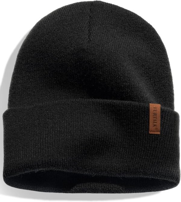 FURTALK Beanie for Men Women Cuffed Thick Knitted Unisex Winter Hat Beanies Skull Cap - Image 2