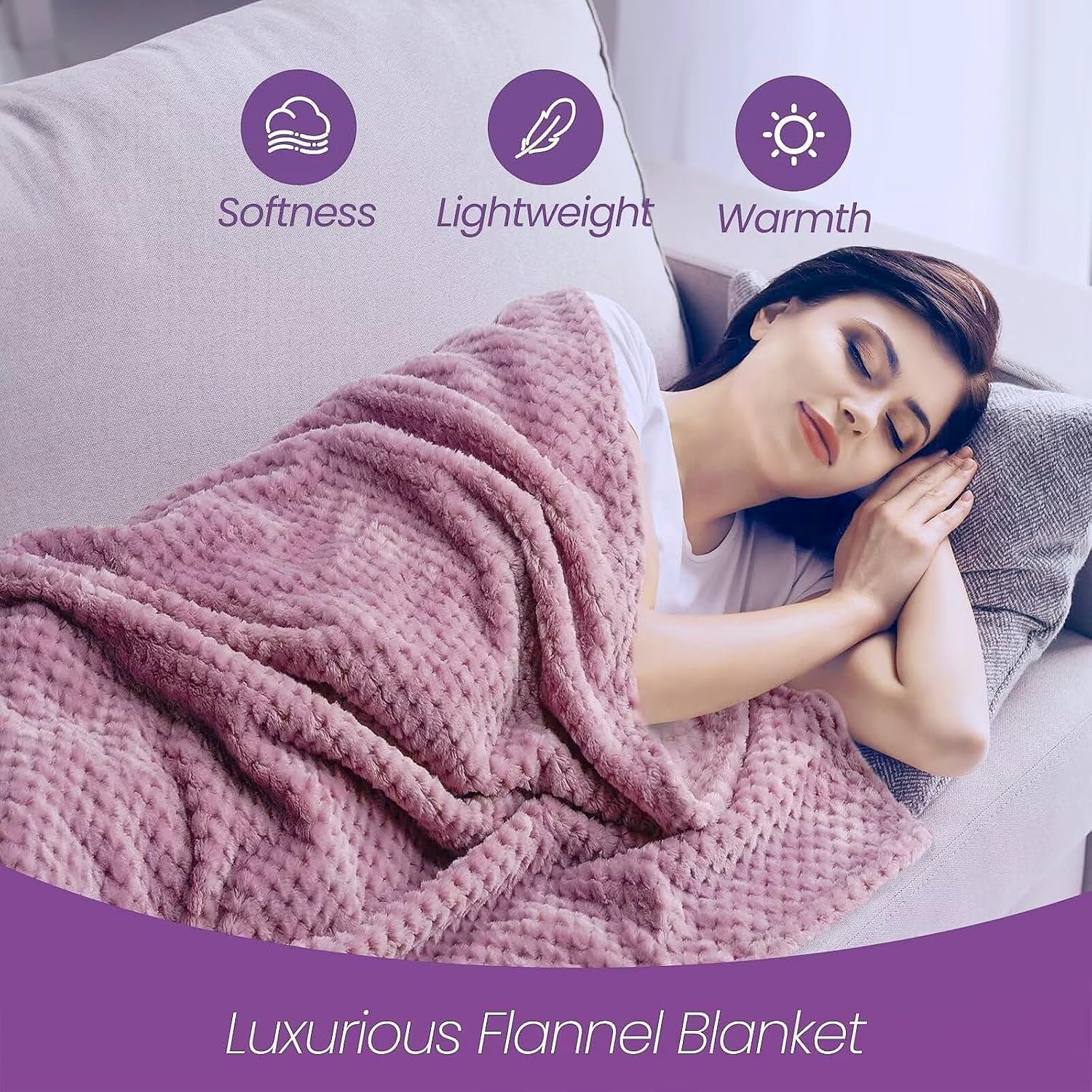ANLEMIN Birthday Gifts for Women, Relaxation Gift Basket with Luxurious Flannel Blanket, Get Well Soon Gifts, Christmas Gifts for Women, Mom, Wife, Girlfriend, Friends - Image 5