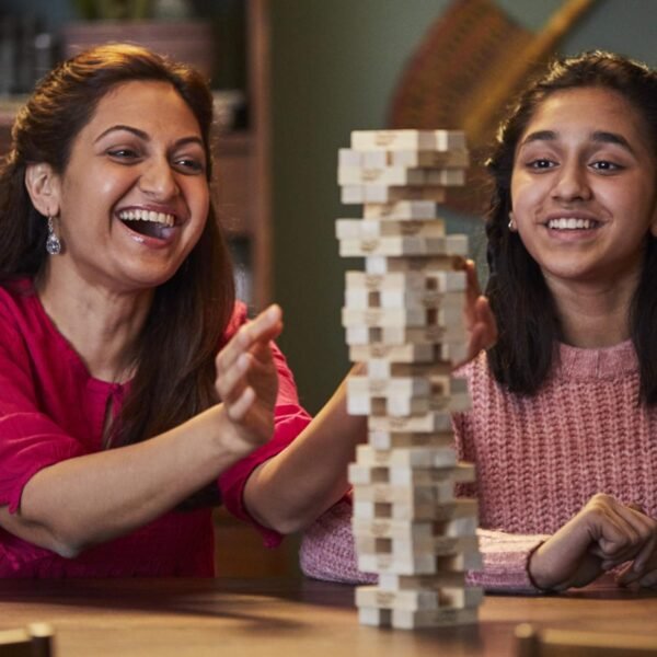 Hasbro Gaming Jenga Wooden Blocks Stacking Tumbling Tower Game | Party Games for Kids & Families | Christmas Stocking Stuffers | Ages 6+ (Amazon Exclusive) - Image 9