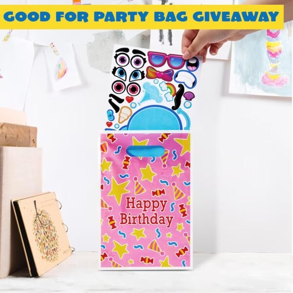 JOYIN 24PCS 9"x6" Make a face Stickers for Kids, Make Your Own Stickers, Mix and Match Stickers with Safaris Sea Farm and Dinosaur Animals, Party Favors Kids Crafts, Goodie Bags Stuffers for Kids - Image 6