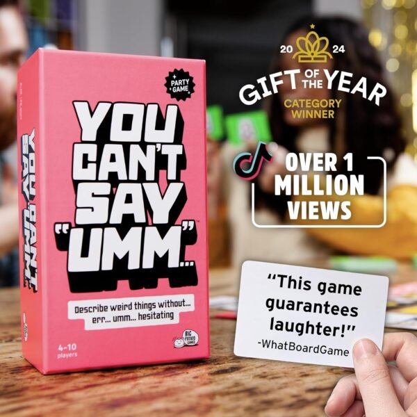 Big Potato You Can't Say UMM… : A Party Game for Family and Adults, Fast-Paced Family Word Game, Must Have for Game Night - Image 3
