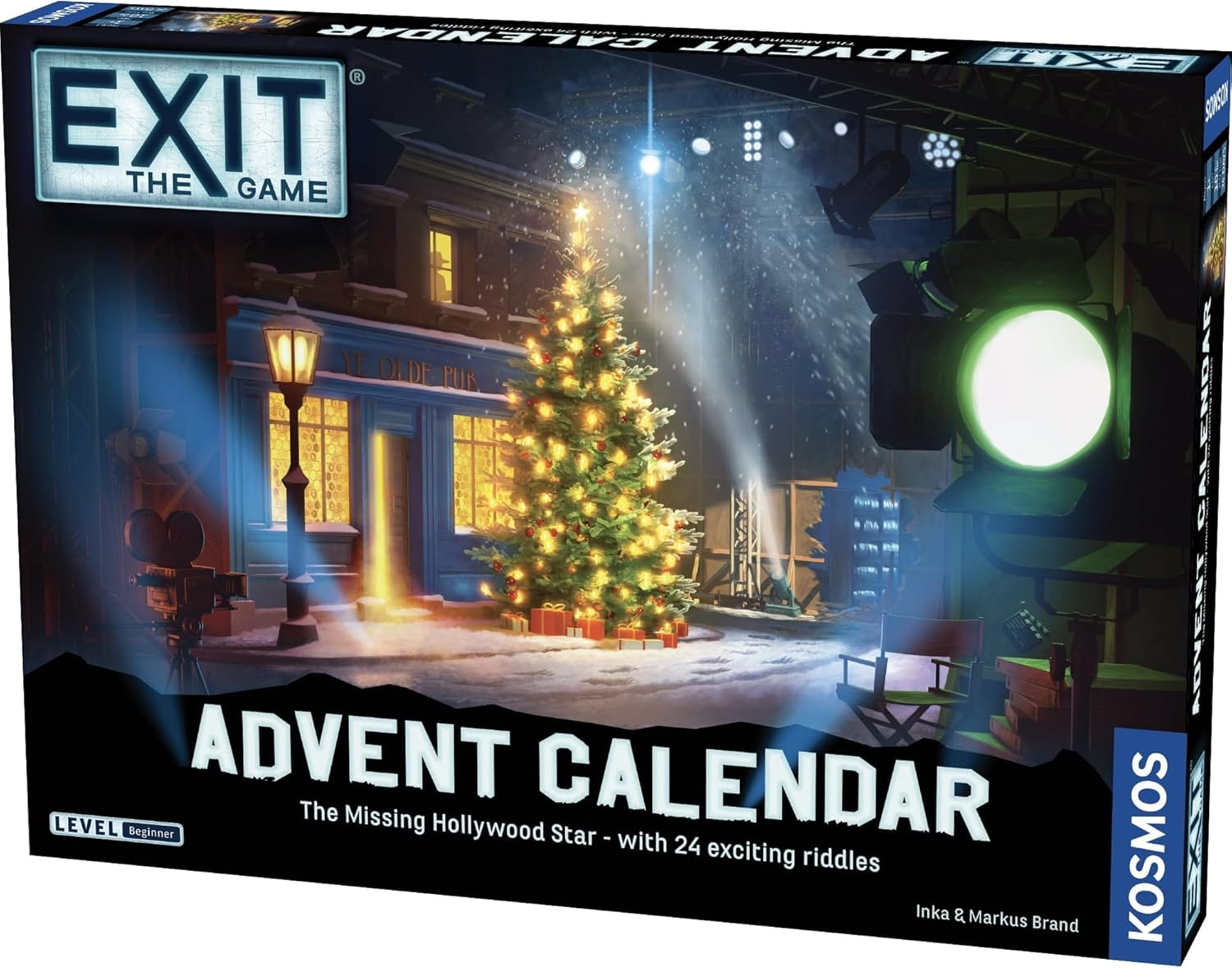 EXIT: The Game - Advent Calendar - The Missing Hollywood Star | Christmas | Calendar | Advent | Mystery Game | Family Activity | Ages 10+ - Image 2
