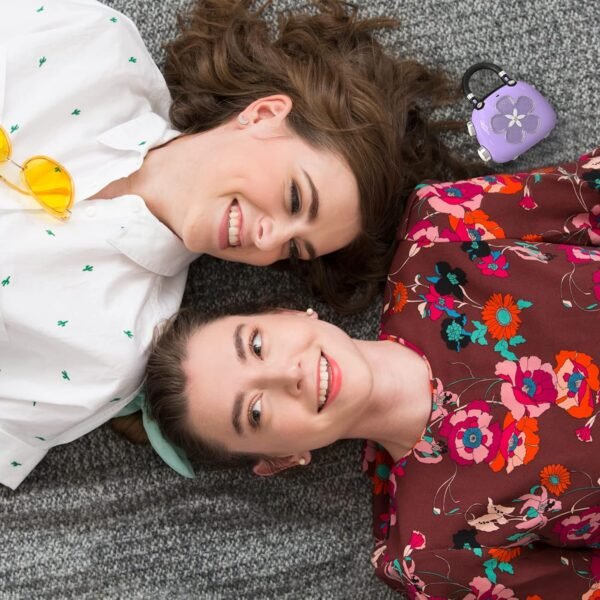 DOSS Candy Cute Bluetooth Speaker, Mini Portable Speaker with Mighty Sound, Retro Stylish Design, Adorable Speaker for Room, Desk Decoration, Present for Minors, Women-Pink - Image 8