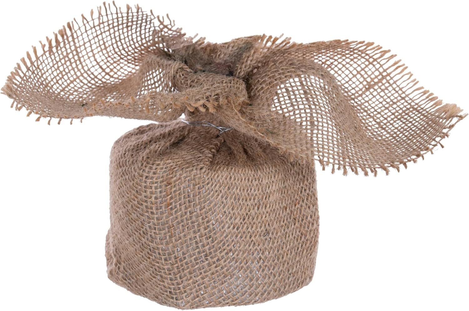 Vickerman 30" Caramel Pine Artificial Christmas Tree Unlit- Featuring 684 PVC Tips - Pine Cone Accented - Seasonal Indoor Home Decor with Decorative Burlap Base - Image 6