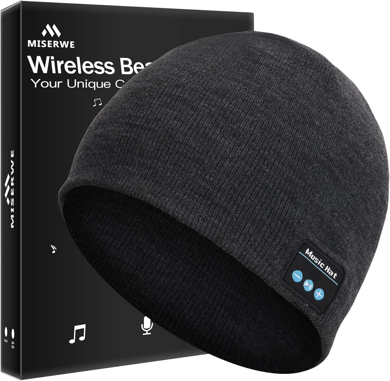 Unisex Wireless Beanie Hat with Exquisite Packaging Wireless Winter Hats Cap Music Hat Beanie Winter Knit Cap - Image 7