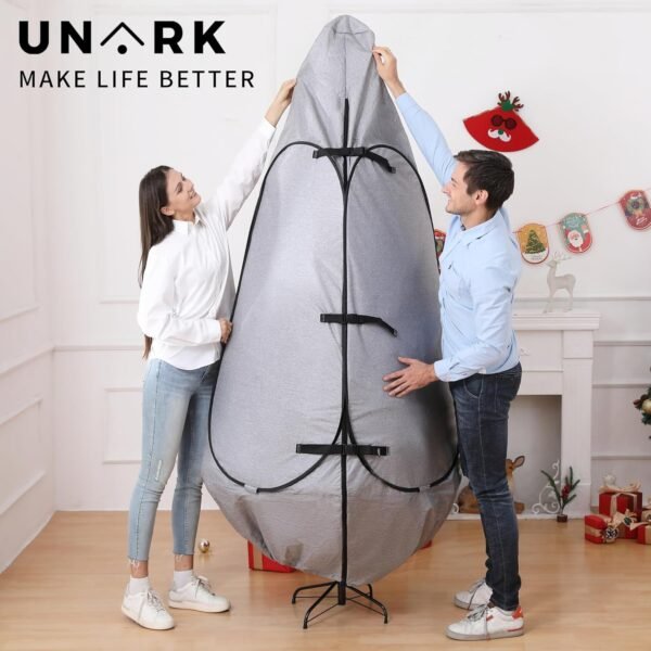 Upright Christmas Tree Storage Bag 7.5 Ft, Artificial Christmas Tree Storage Bag, Christmas Tree Cover for Upright Storage Fit 6 Ft / 6.5 Ft / 7 Ft / 7.5 Christmas Tree Storage Bag 6.5ft - Image 4