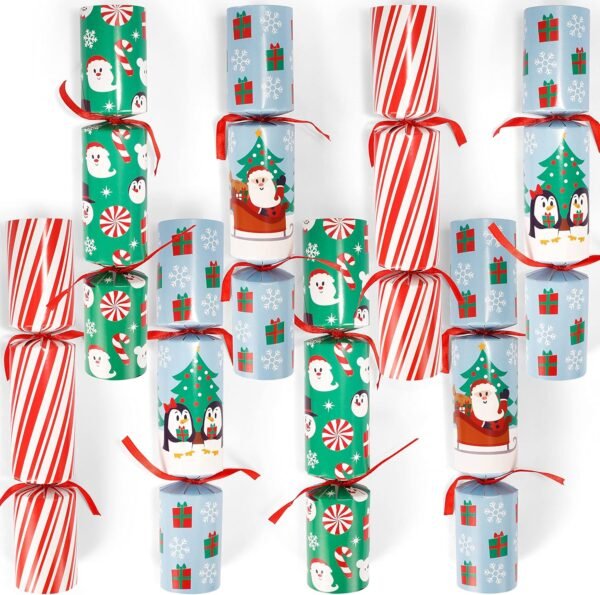 JOYIN 8 Pack Christmas Party Favor Non-Snap Christmas Party Table Favors with Holiday Party Favor Supplies for Kids and Adults, Christmas Parties, Dinners and Holidays - Image 9